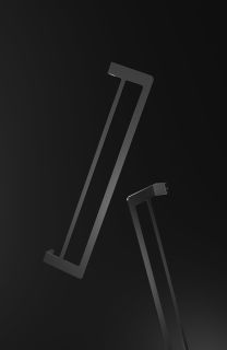 Вешалка для полотенец Wonzon & Woghand WW-V2102-MB чёрный матовый